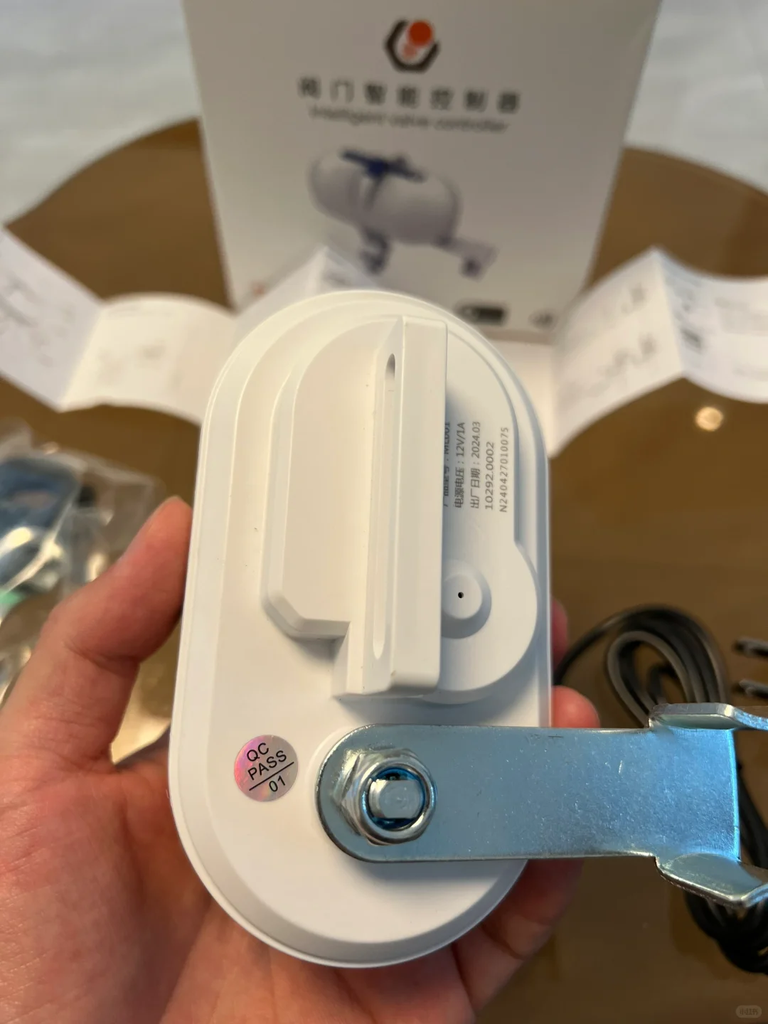 支持homekit的阀门机械手?