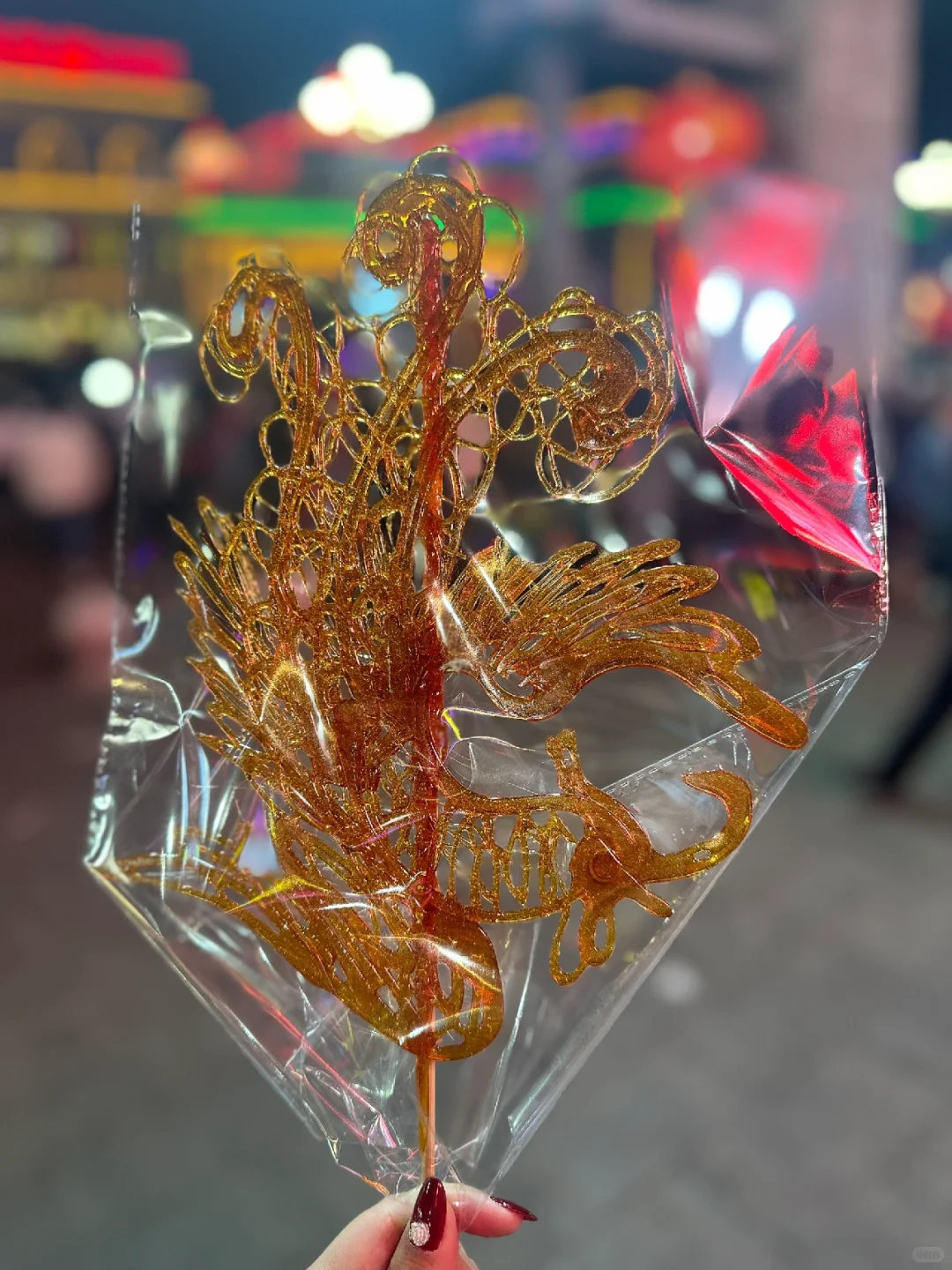 人间烟火气 糖画－凤凰