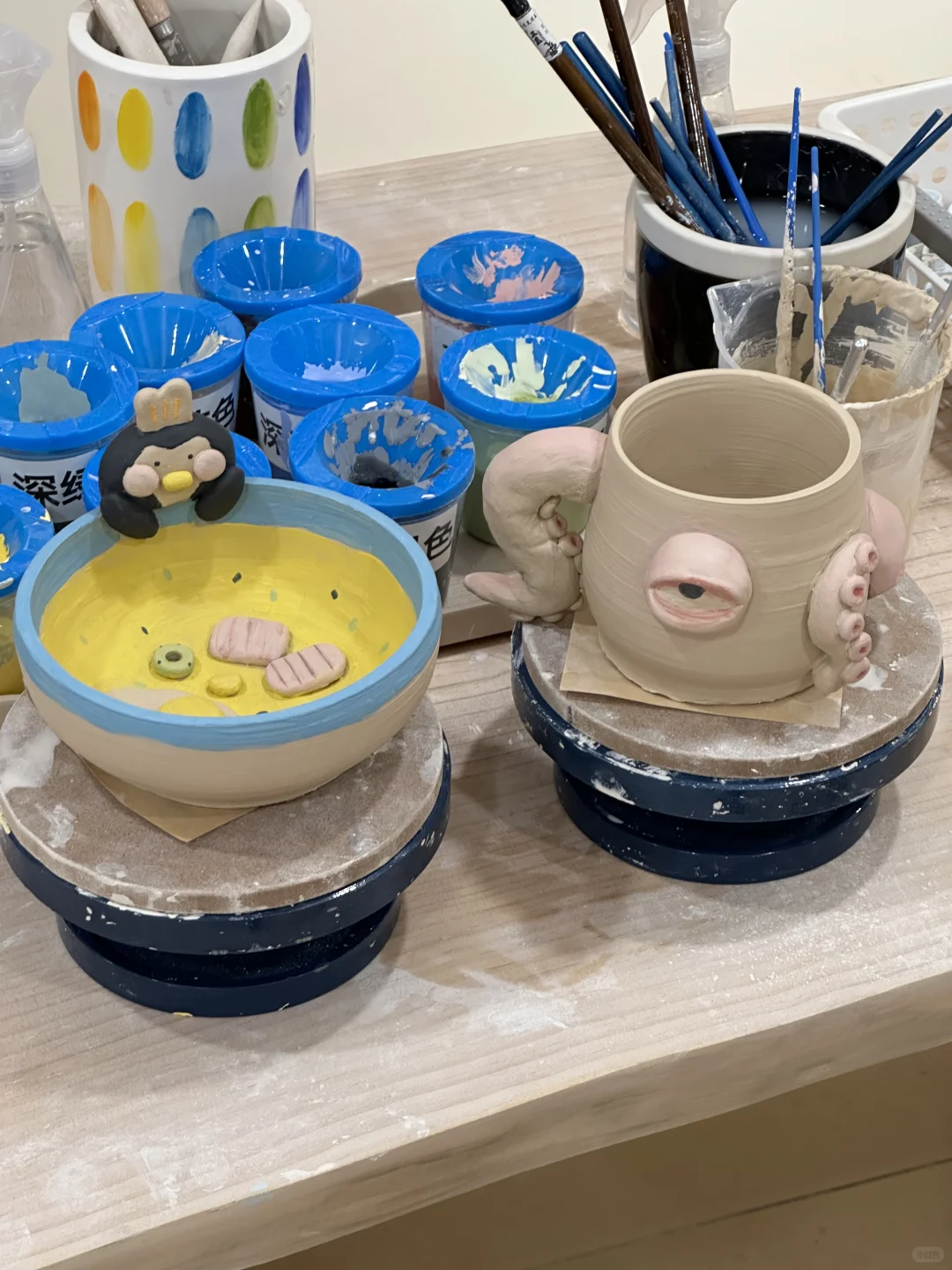 跟我一起玩泥巴吧٩(˃̶͈̀௰˂̶͈́)و