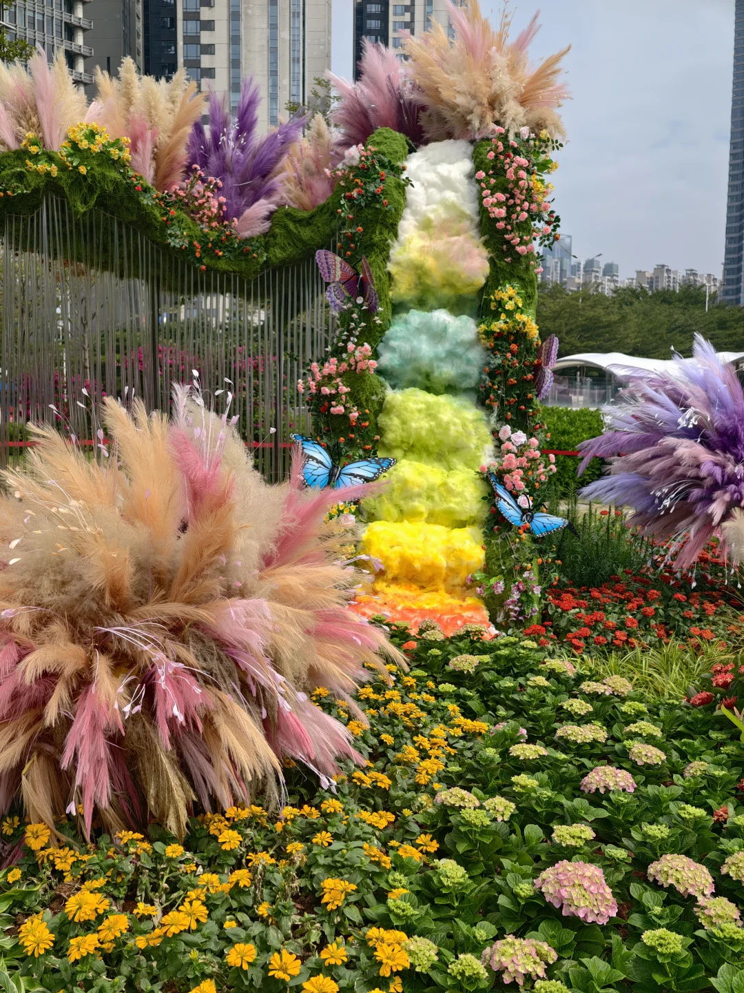 哇!!!广州果然是花城啊!靓爆啦!!