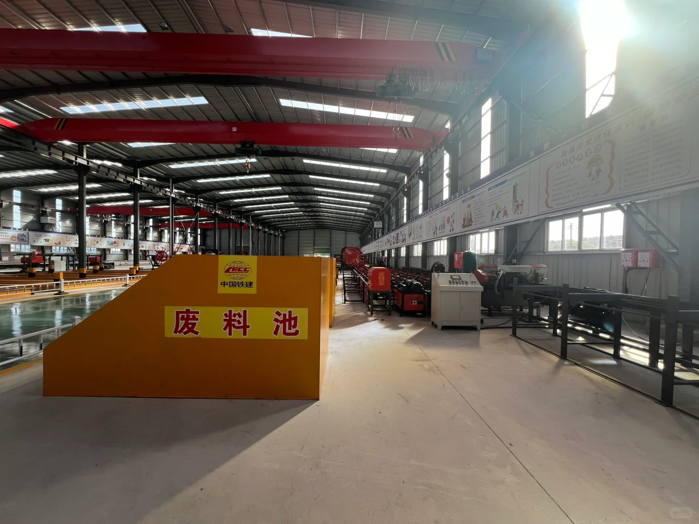 标准话钢筋厂建设