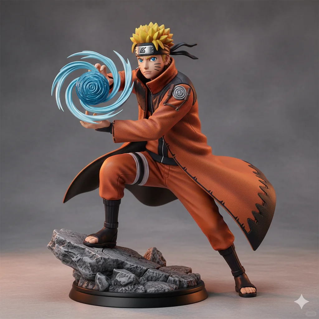 如何用AI秒生动漫小手办~