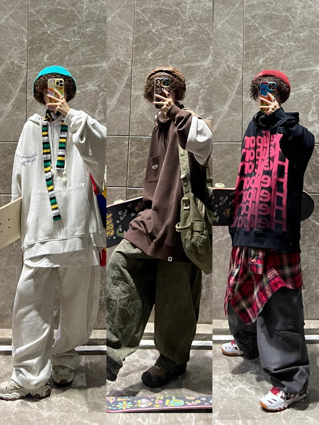 155 | oversize中性风年度穿搭18图??