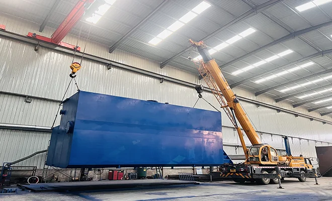 环保新科技:塑料粉碎污水处理一体化设备