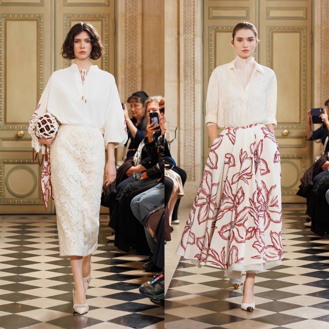 串联非遗粤绣 ,在巴黎绽放的东方美学 !