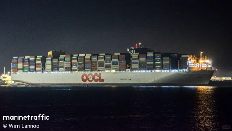 东方海外集装箱船舶