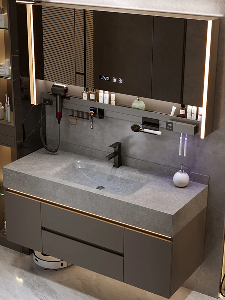 星级酒店同款浴柜！智能镜柜科技感爆棚