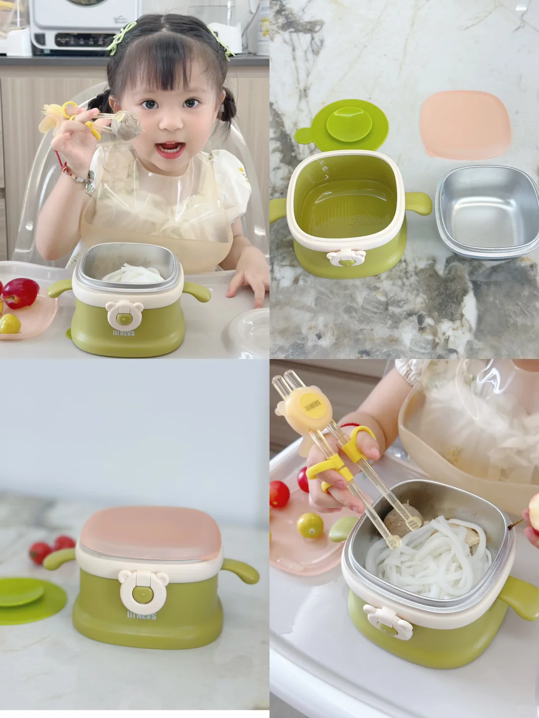 妈呀！这个高性价比的辅食碗送叉勺！?
