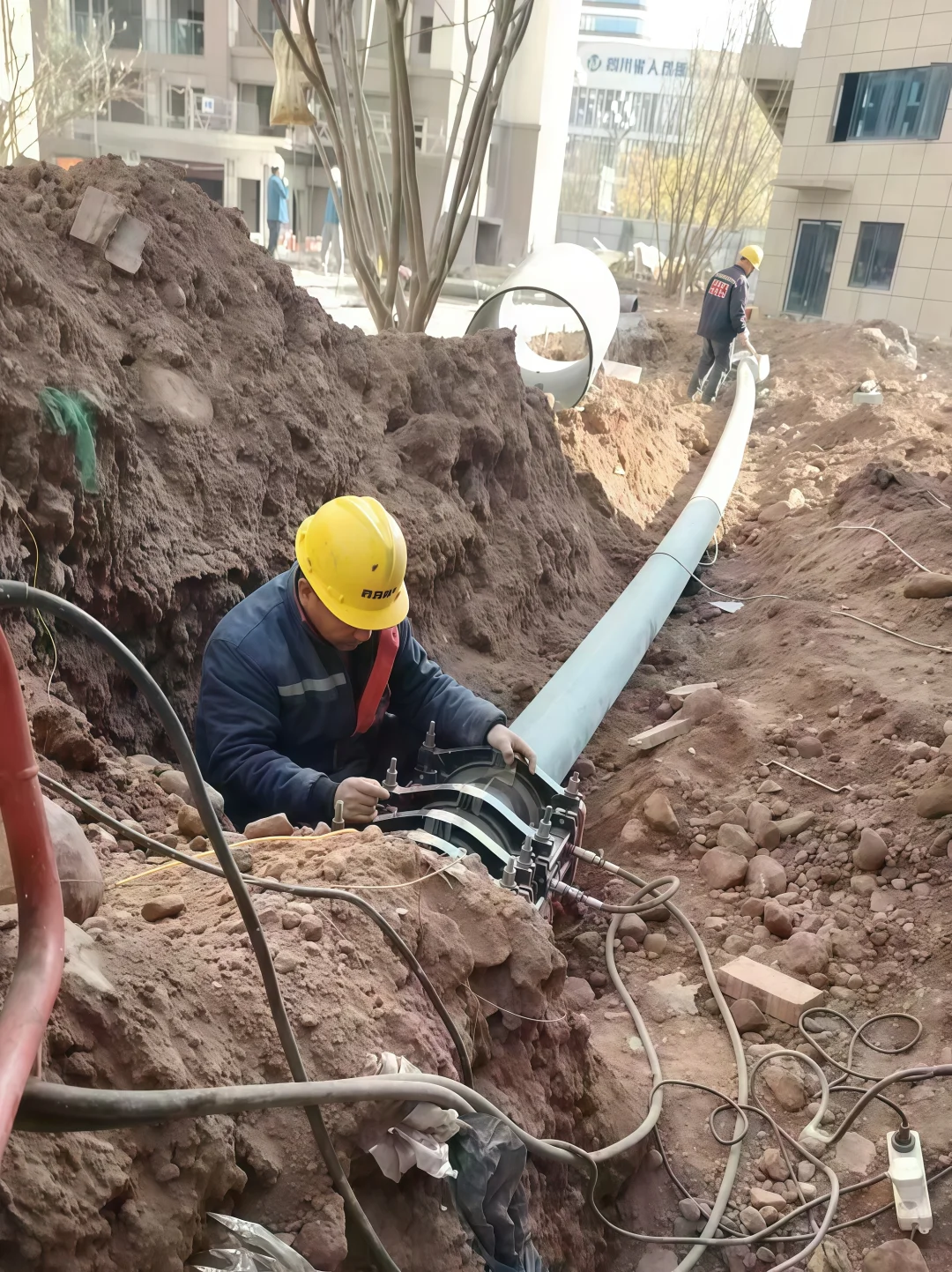 带大家一起实看市政燃气施工现场！