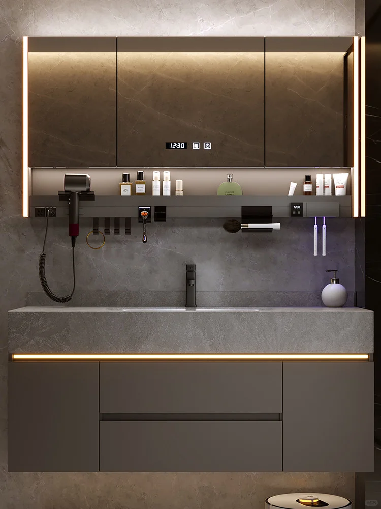 星级酒店同款浴柜！智能镜柜科技感爆棚