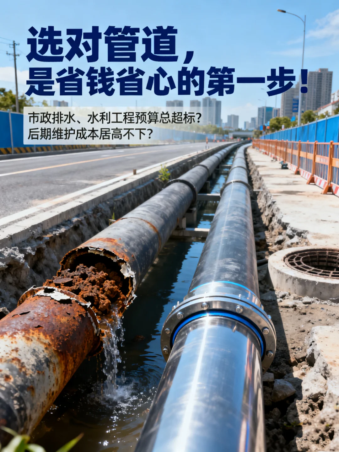 市政工程如何选管?这篇说透了!