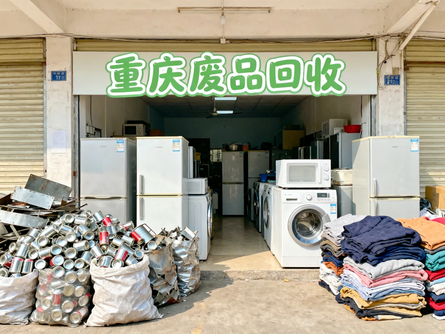 重庆废品回收，专业拆除门窗。