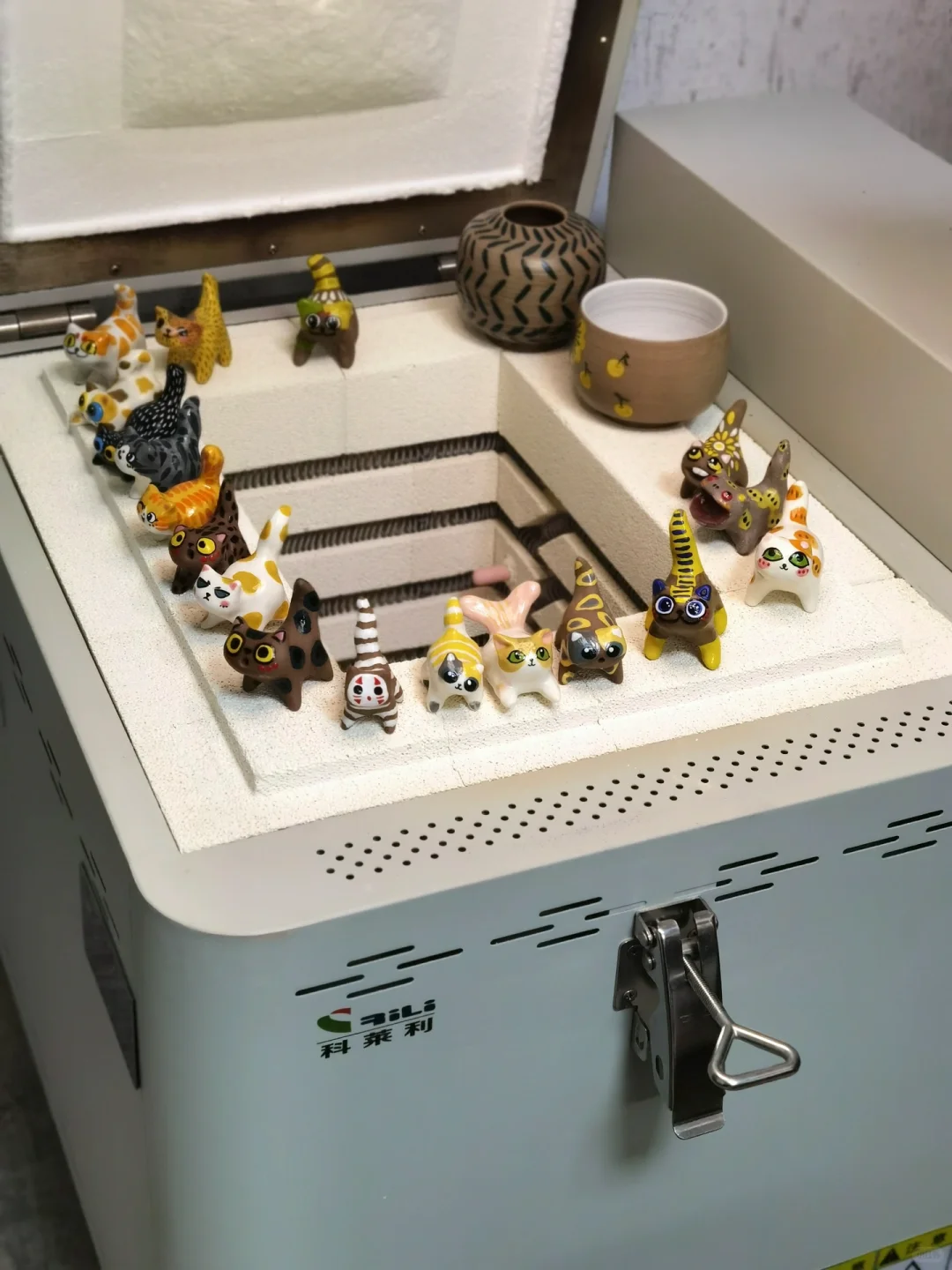 小电窑继续烧小可爱