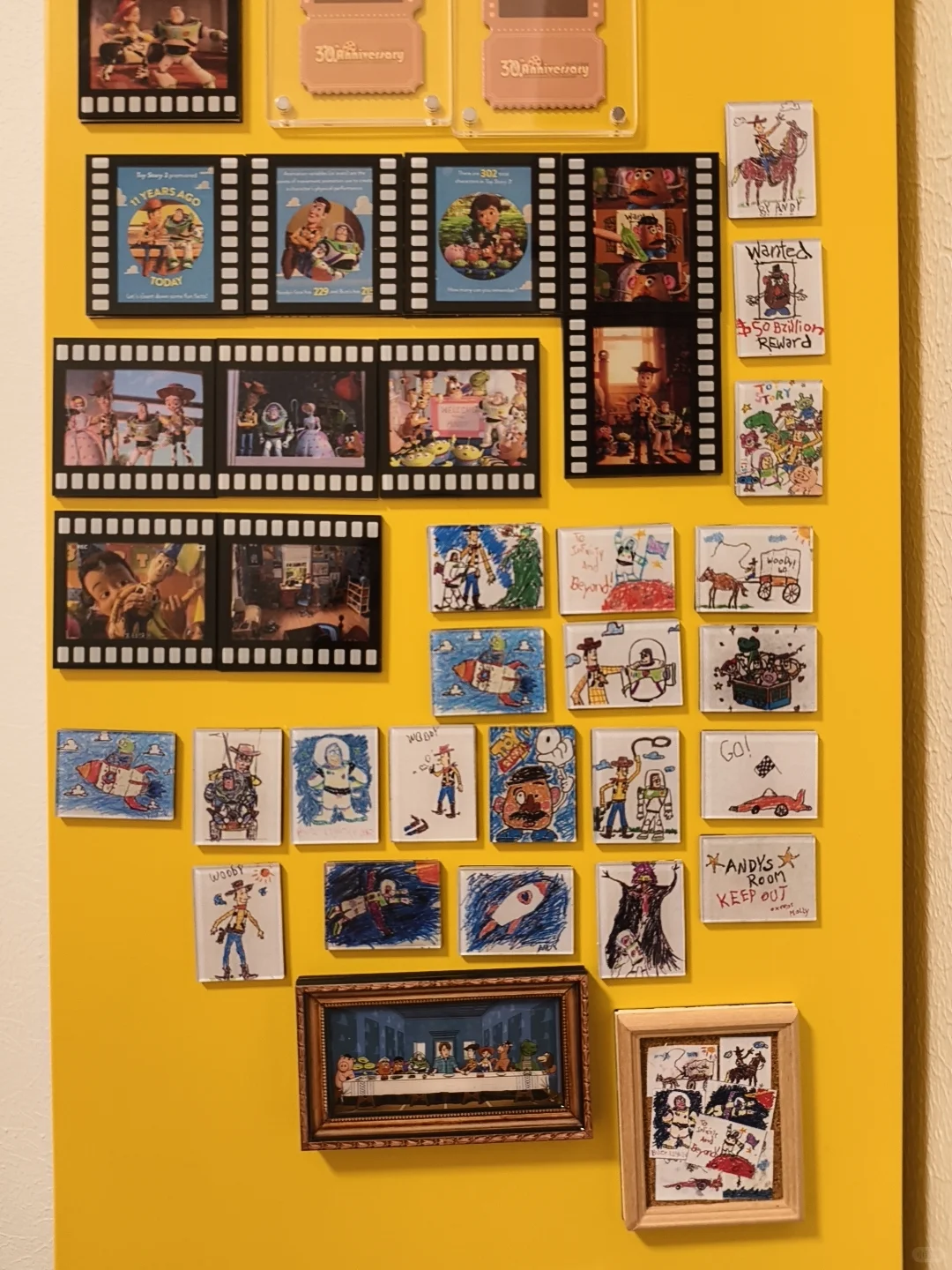 diy玩具总动员冰箱贴