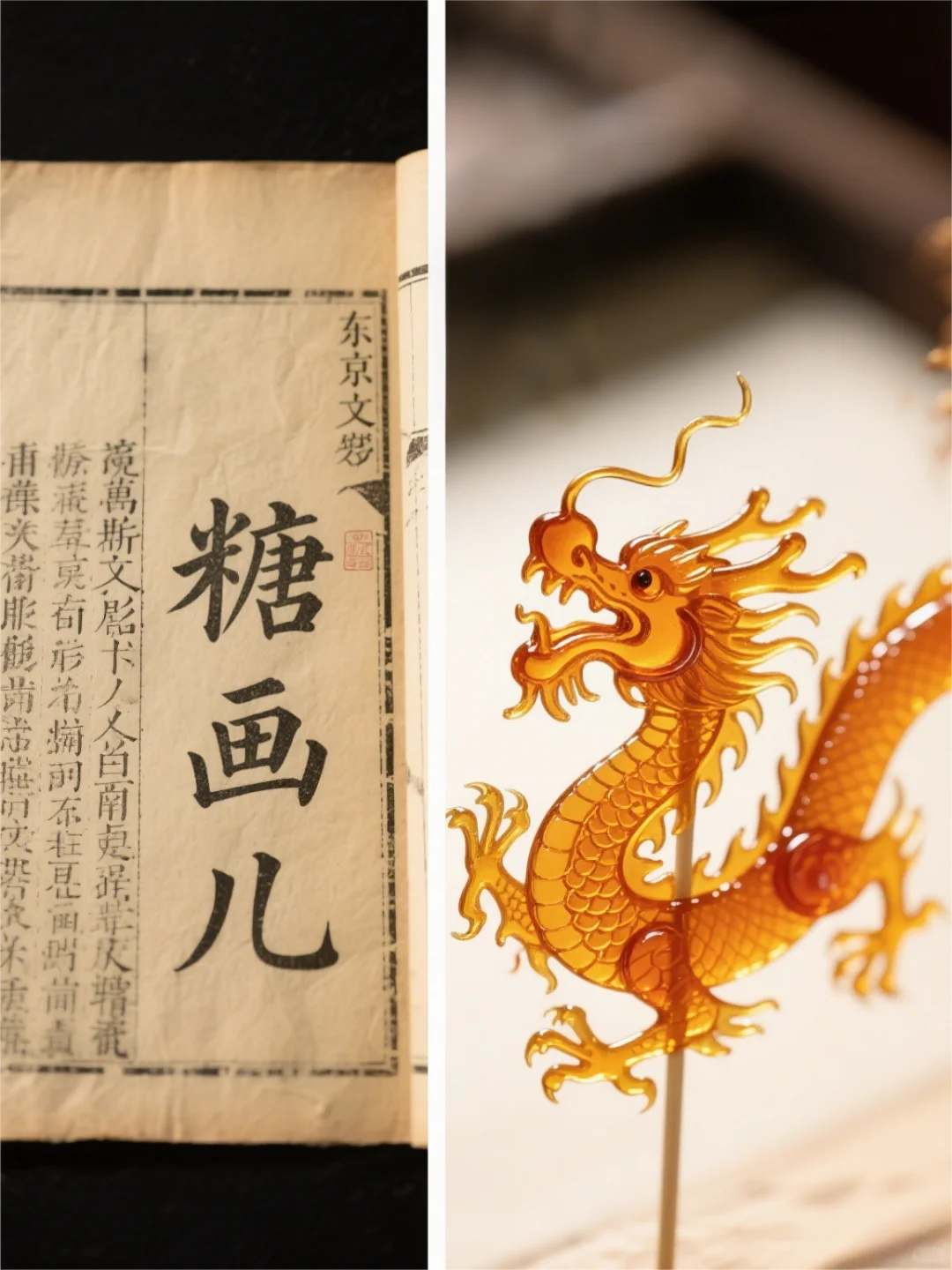 ?糖画爷爷的绝活，藏着千年非遗密码