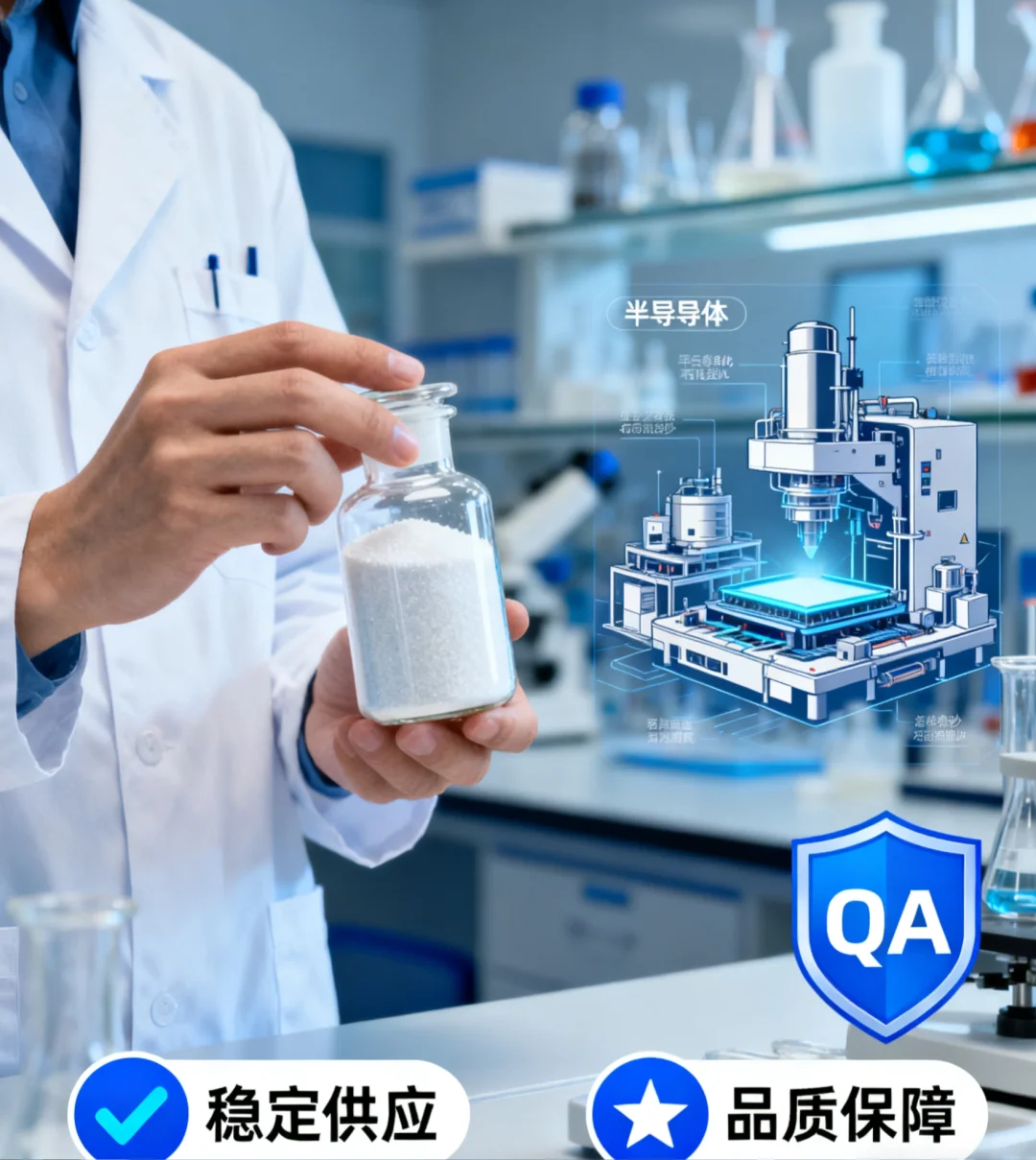 ?4N9高纯石英砂，芯片制造的“基石材料”