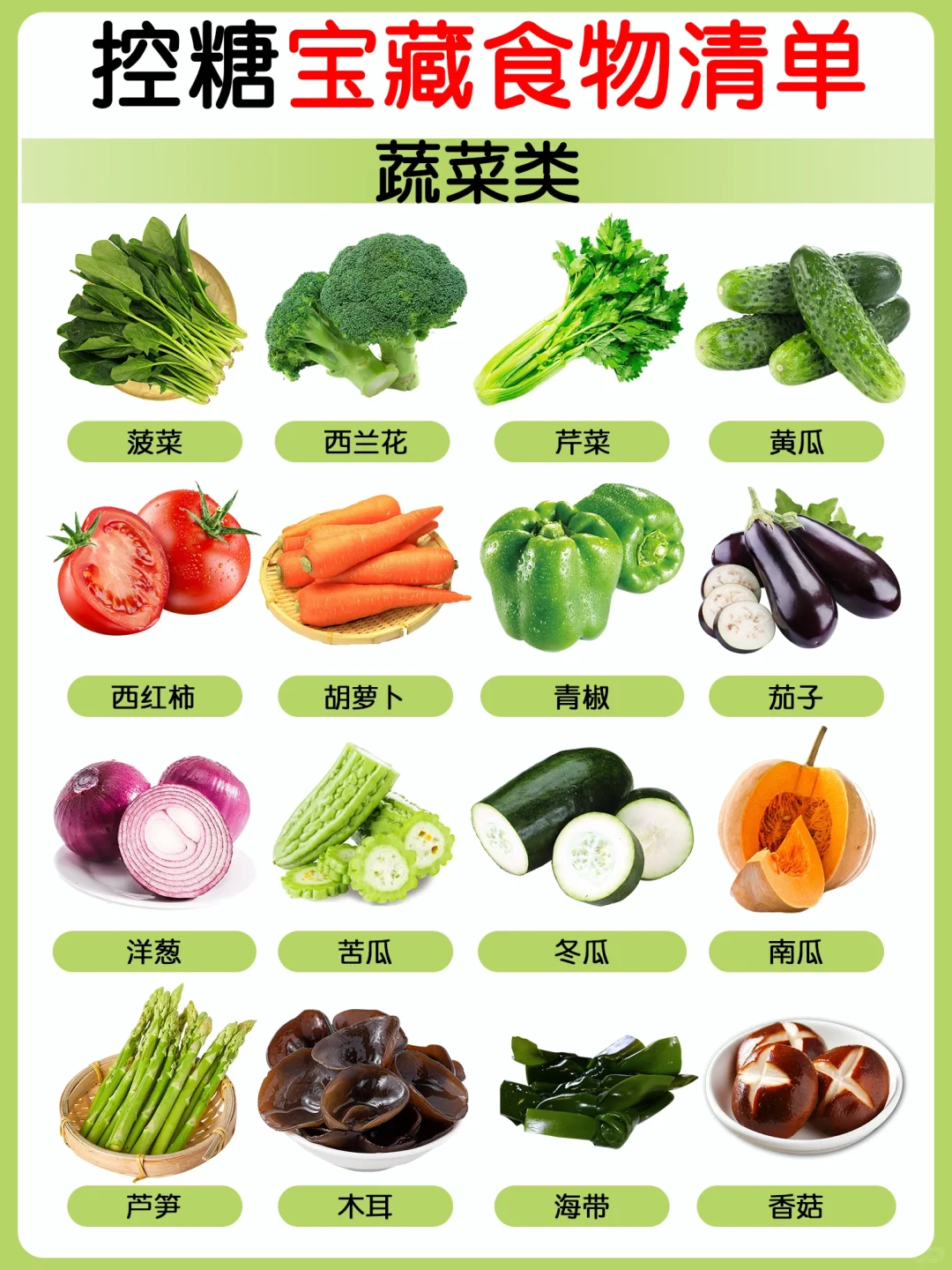 高血糖必看！5 类稳糖食物大公开