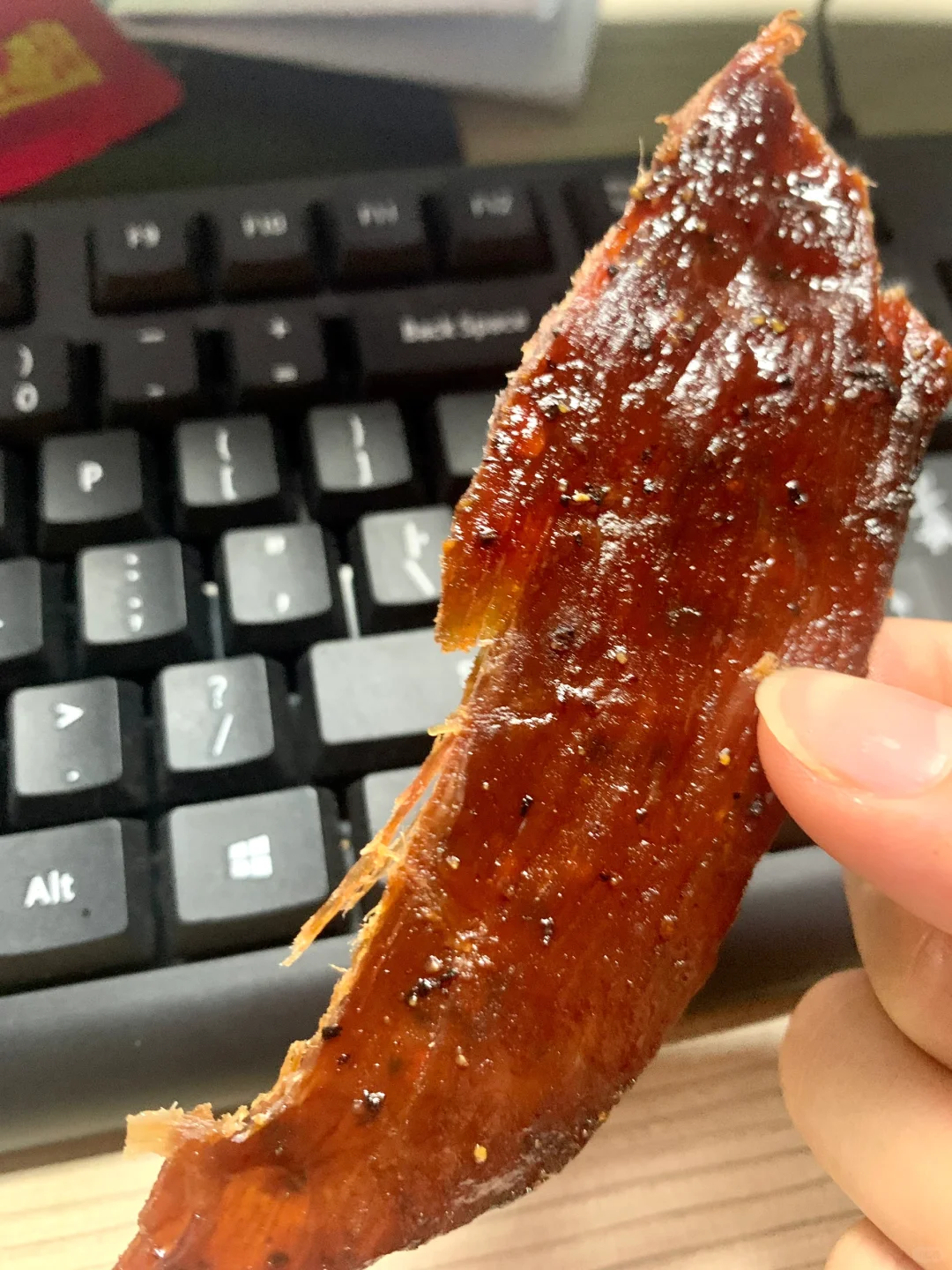 超大块原切猪肉脯，健康美味零食必备选择