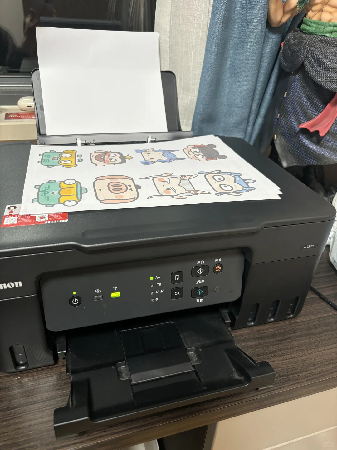 打印机打不出来彩色？试试清洗喷头吧。