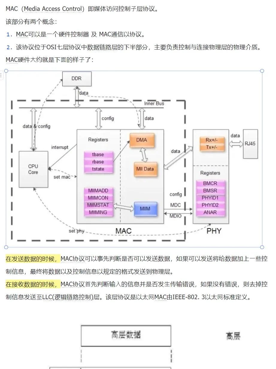MAC（Media Access Control）即