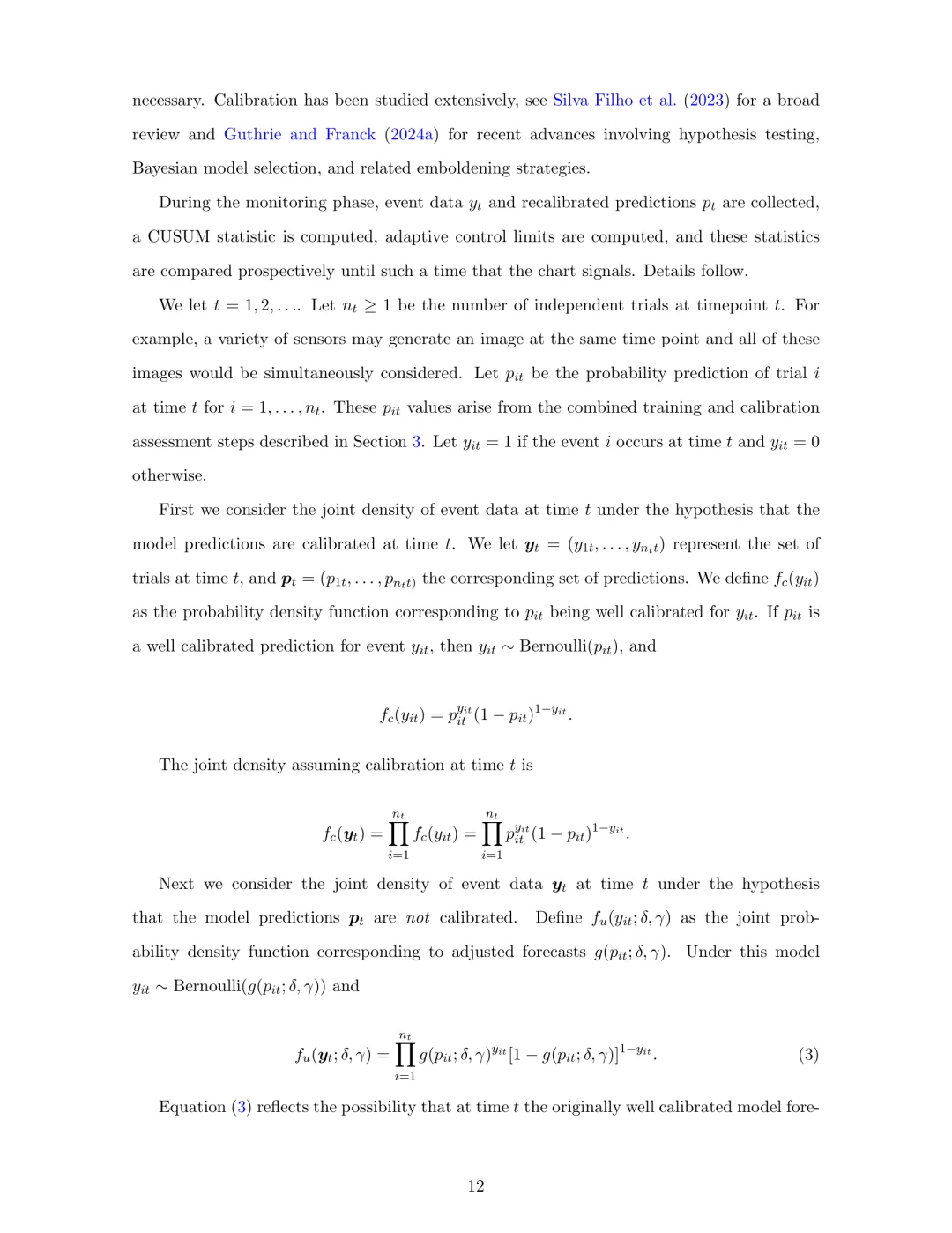 概率预测校准监测新方法