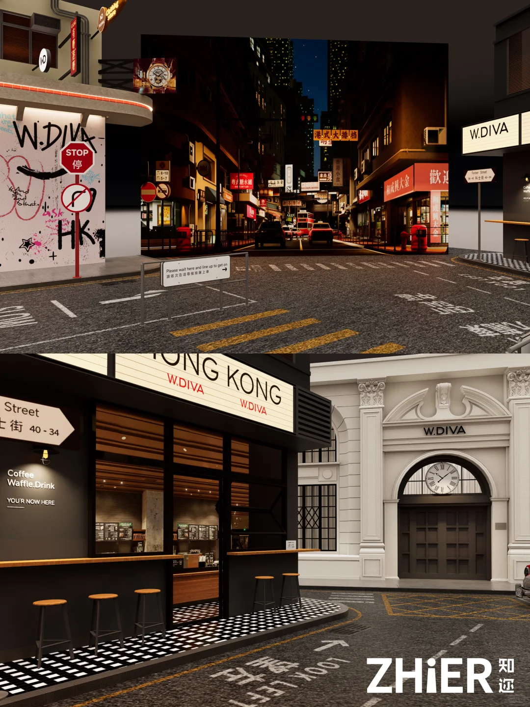 ?直播全案✖️场景大制作｜魏老板?港风大秀❶