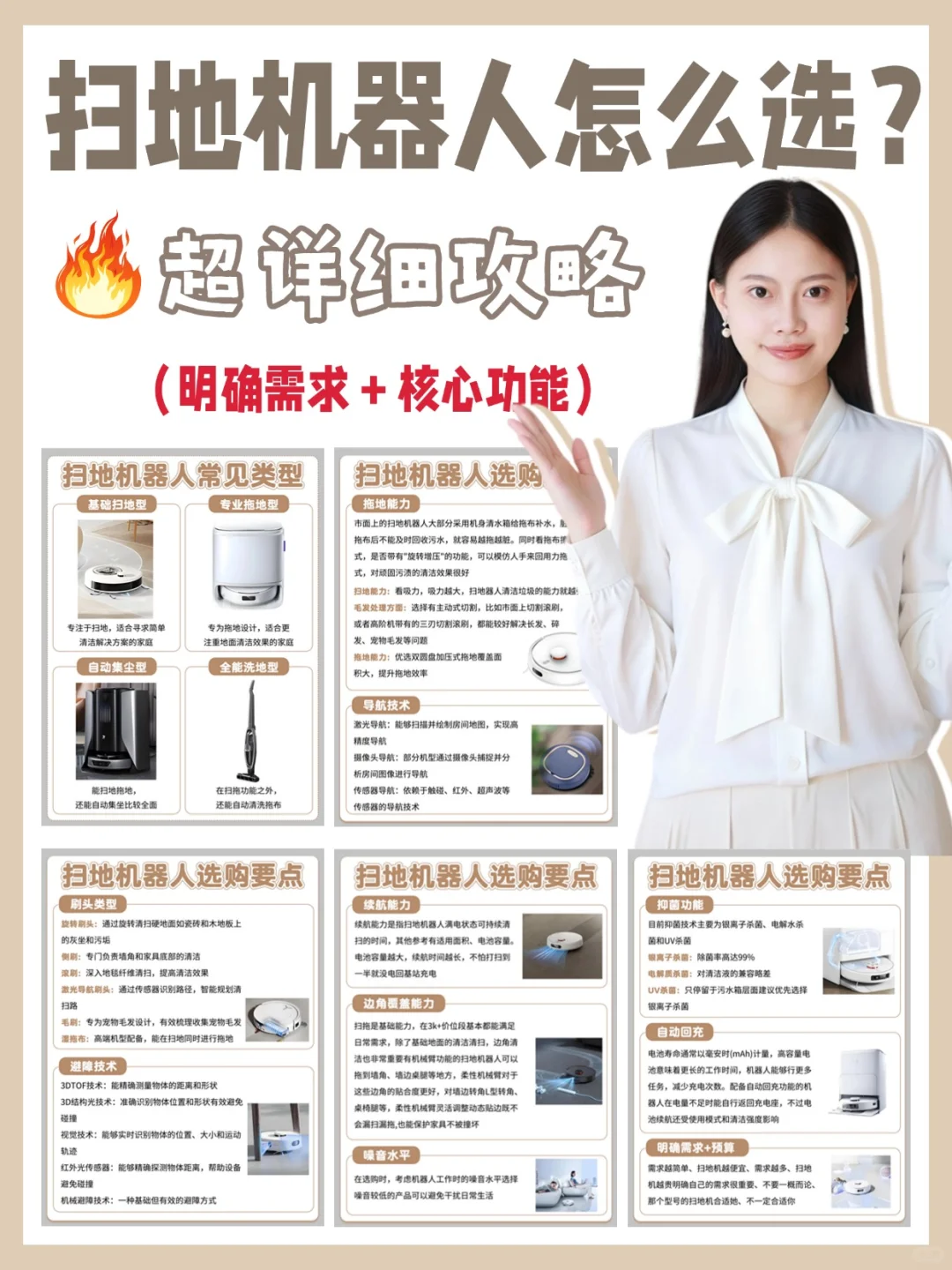 懒人福音?手把手教你选心仪扫地机器人~