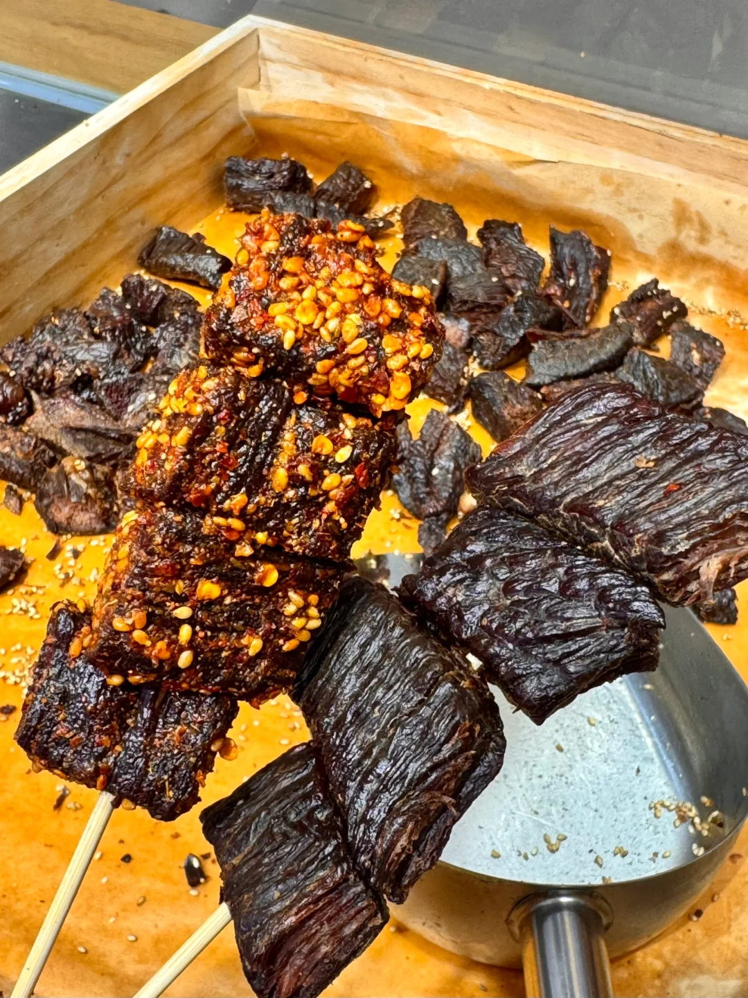 离开北京前一定要打包带走的...现烤牛肉干