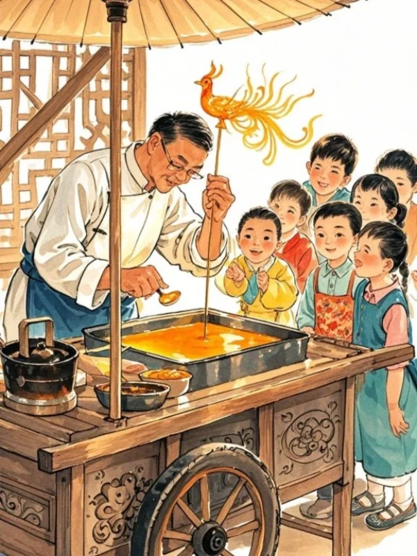 绘画素材——中国风糖画