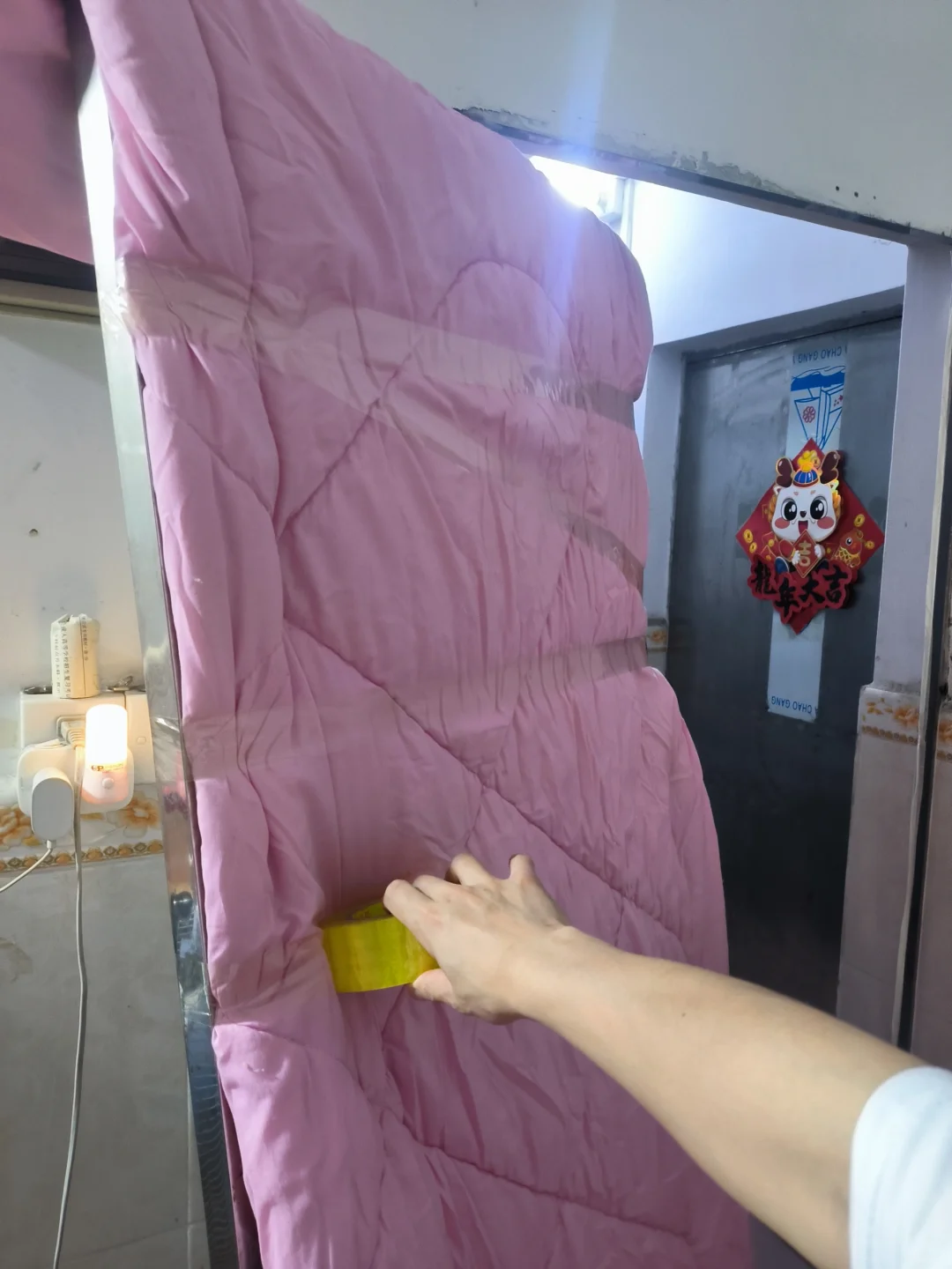 出租房隔音.铁门低成本隔音