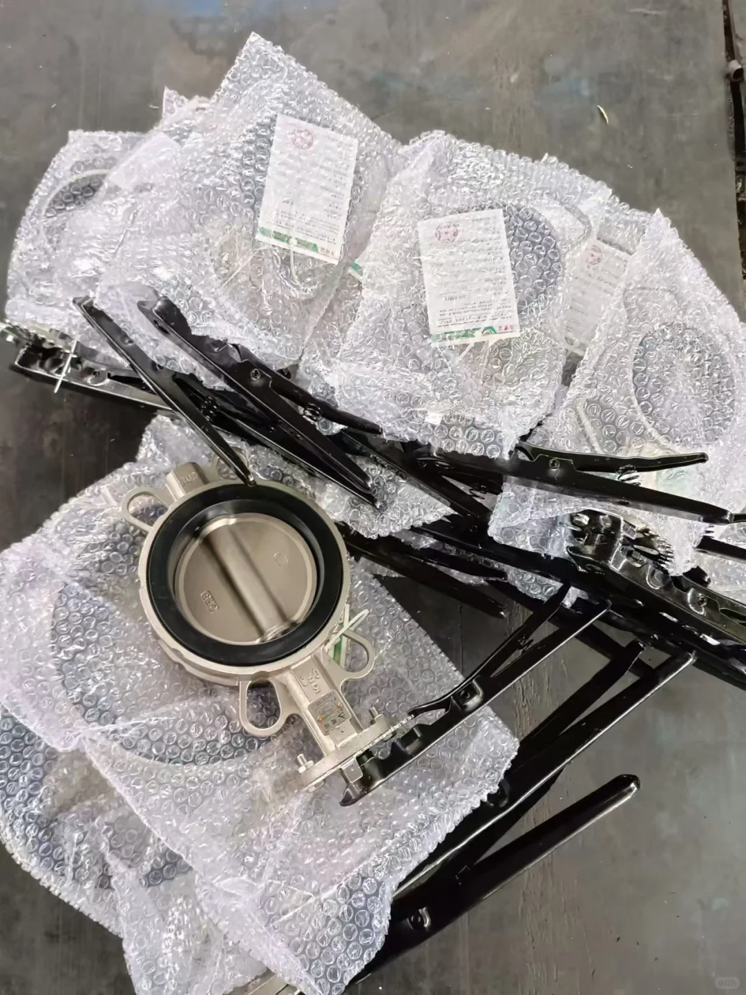 D71X对夹式不锈钢蝶阀,十大阀门品牌厂家