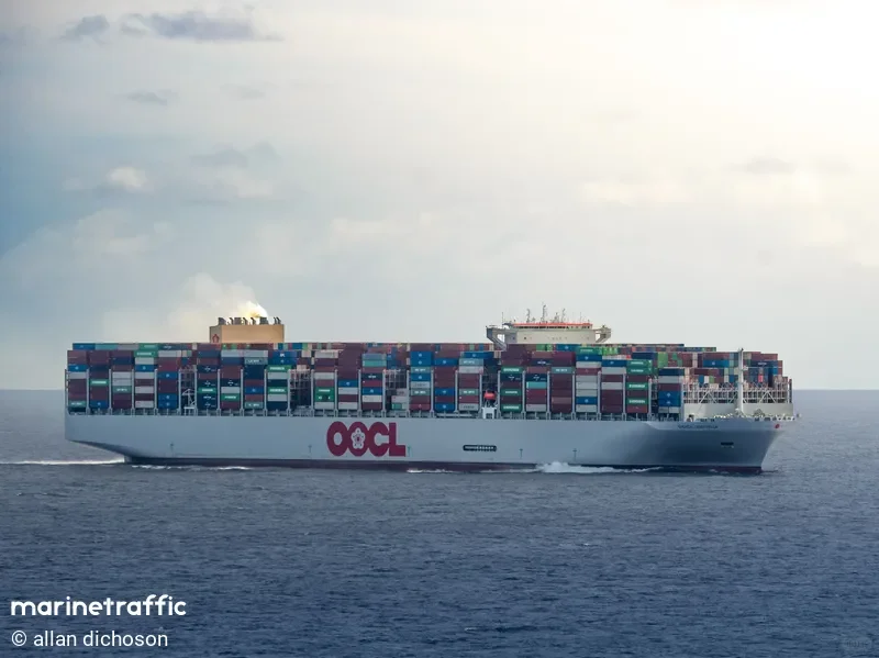 东方海外集装箱船舶