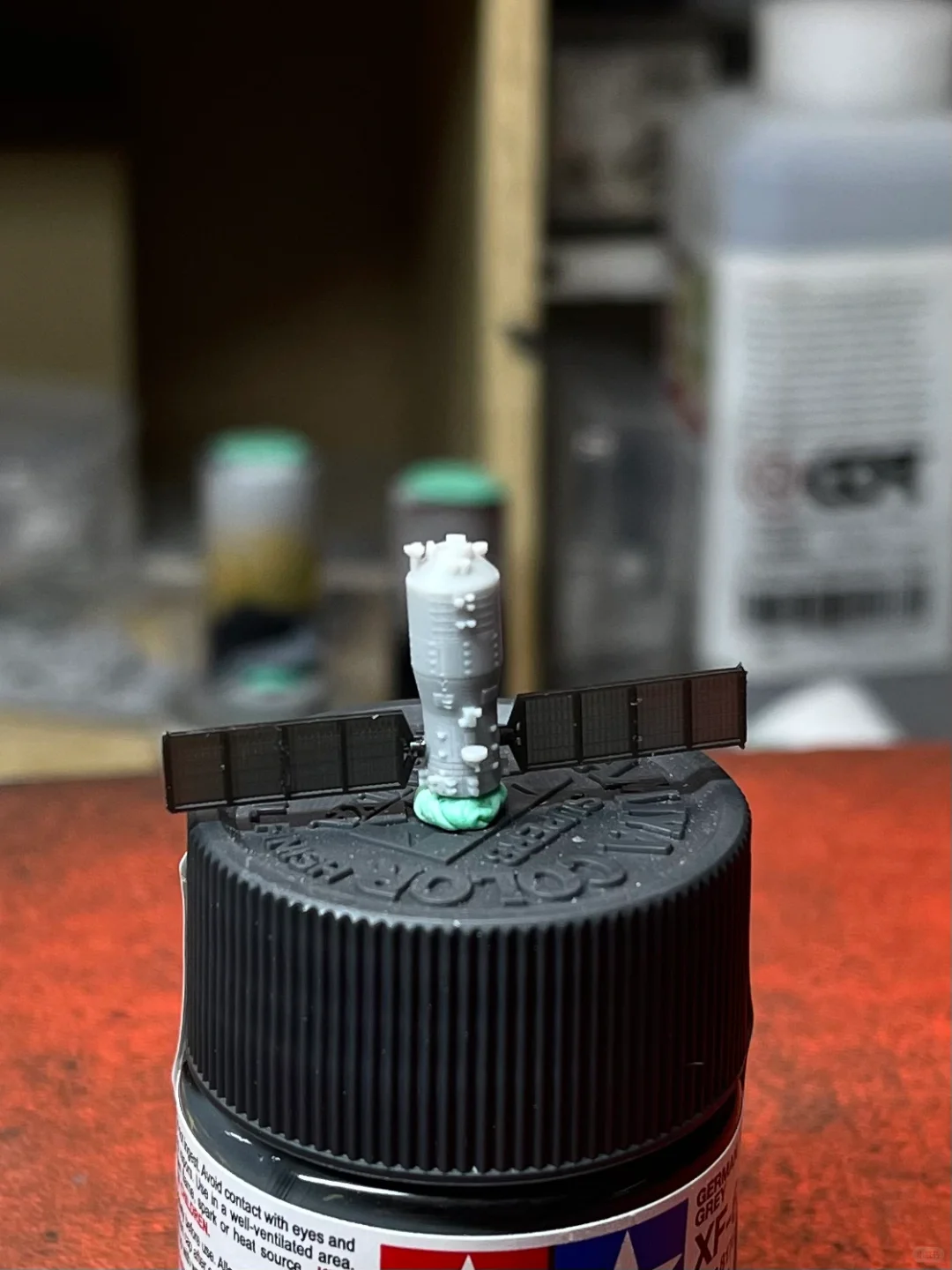 1/700 “天宫”空间站 模型 素模