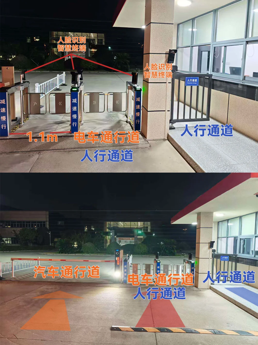 刚落地的 3000 人规模企业智慧通行方案