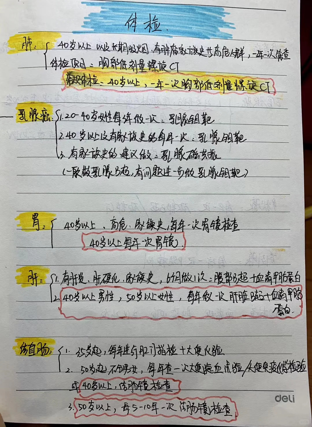 每年都要安排的全身体检⚠️这几个项目别漏啦