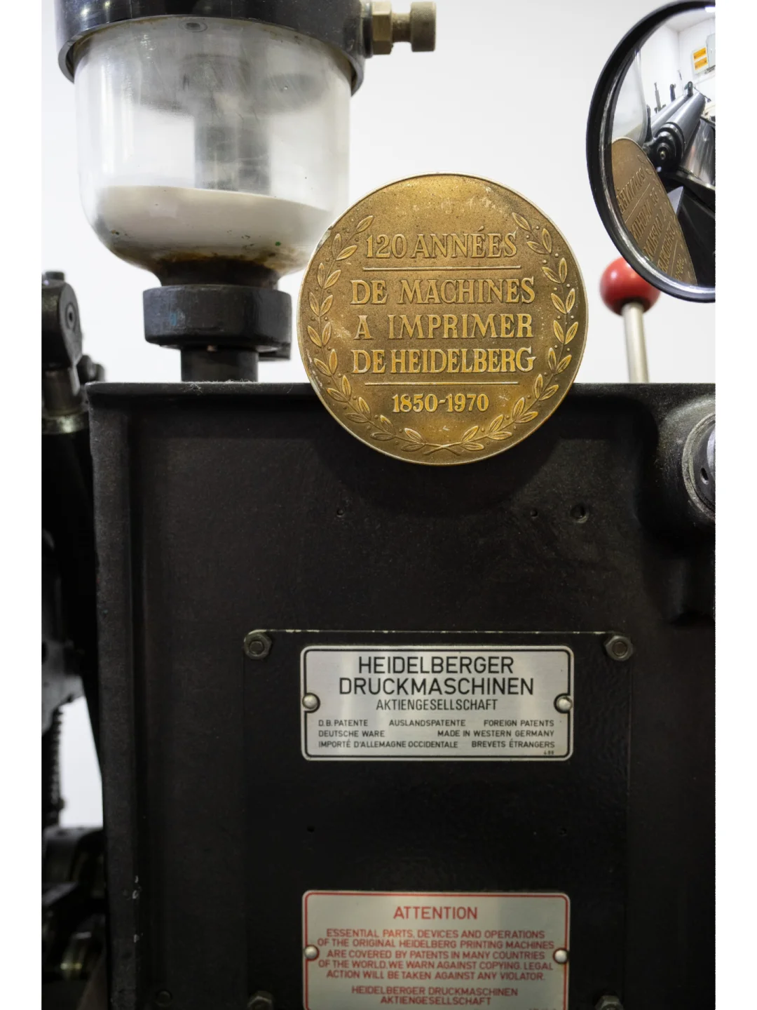 活版印刷机：海德堡小怪兽