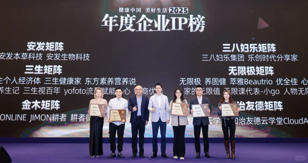 和治友德荣获“2025年度企业IP”奖项