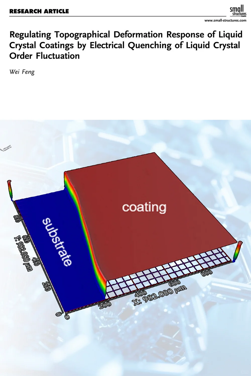 轮廓仪助力中国科学技术大学液晶聚合物研究