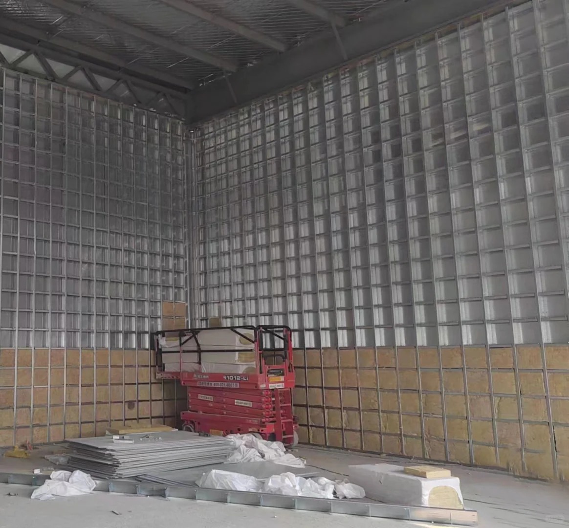 防爆墙施工现场