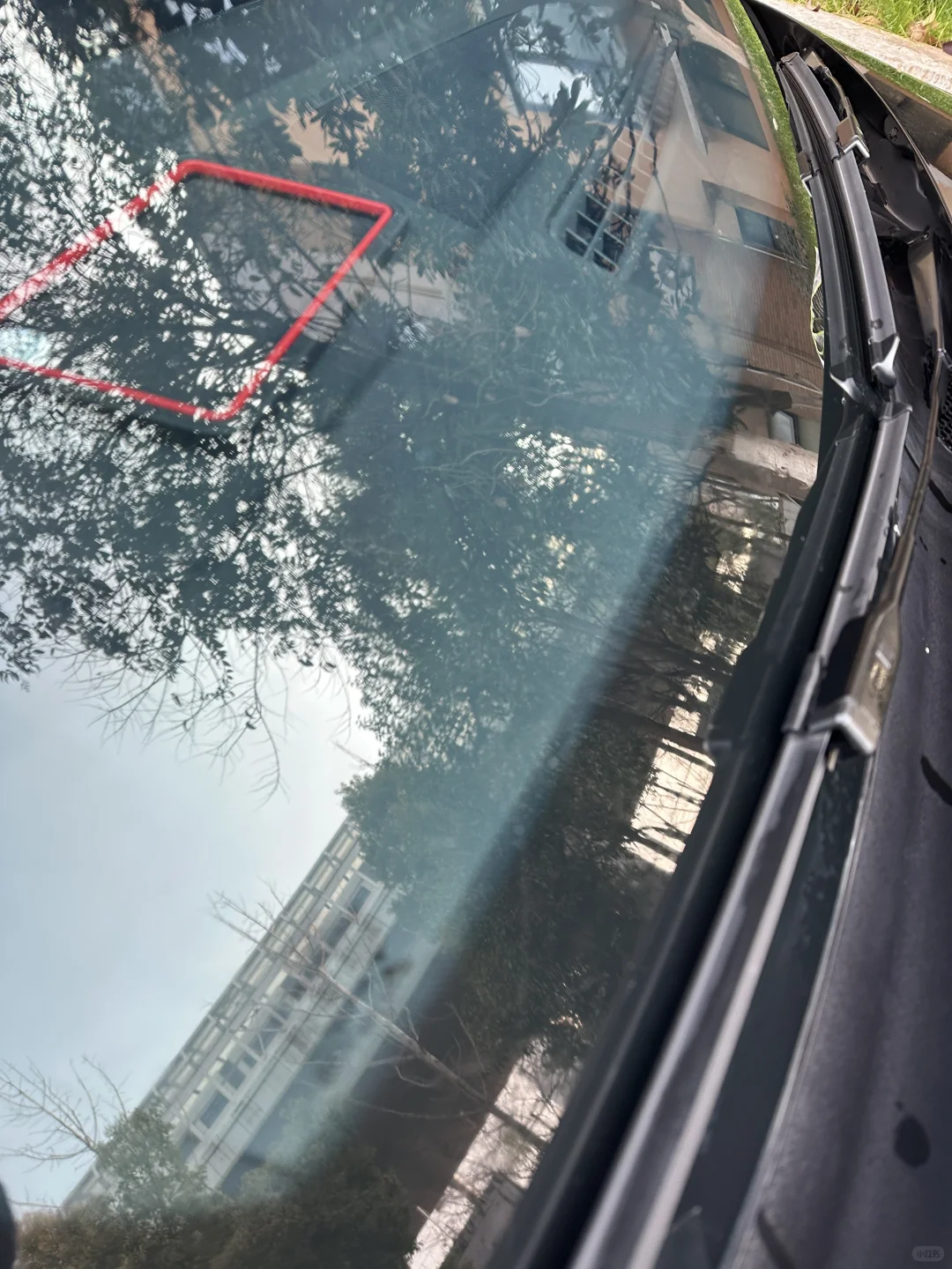 奥迪Q5L前档玻璃修复