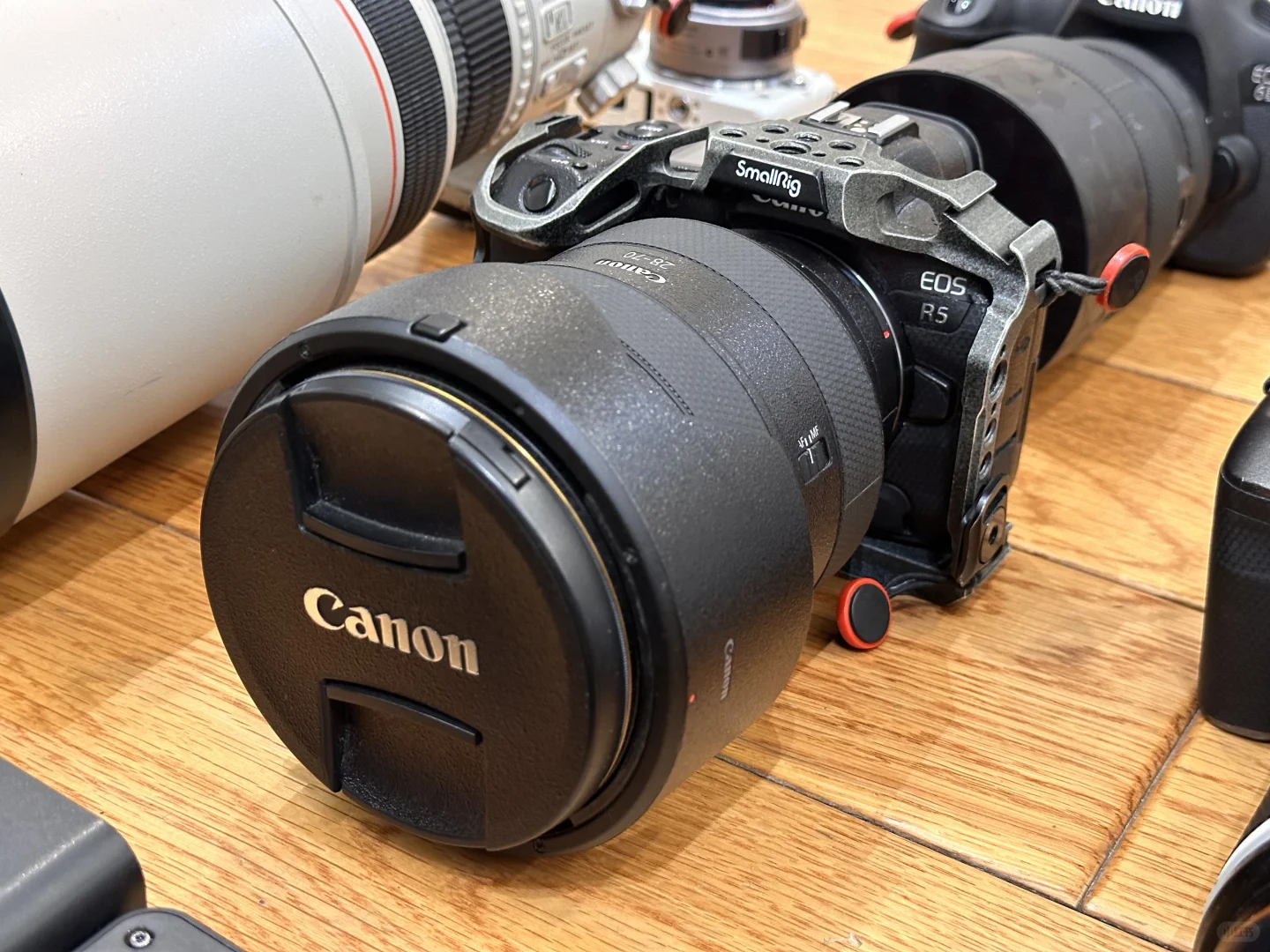 看看我的主摄影器材，这算封顶了吧！？