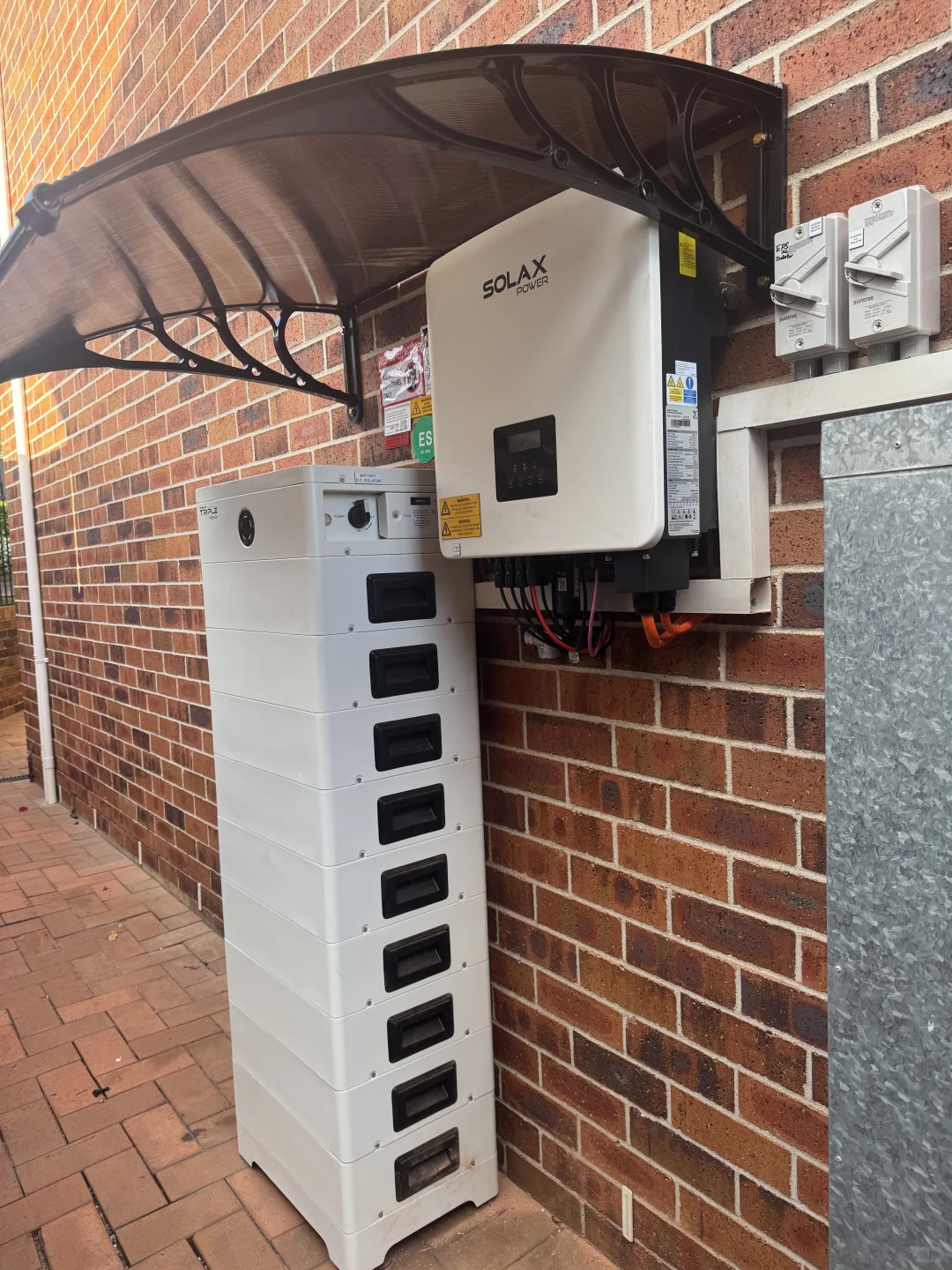 CG悉尼太阳能电池安装，品牌：solax