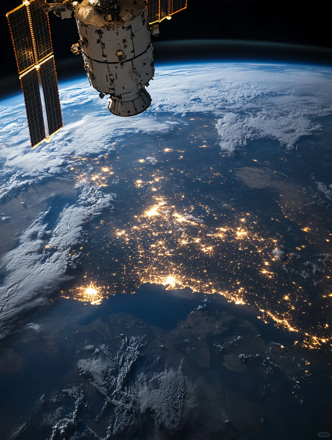 如果有一天你登上了太空?~AI每天一张图