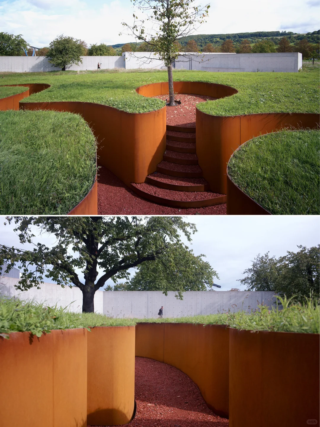 普奖得主多西遗作?在vitra园区编织大地