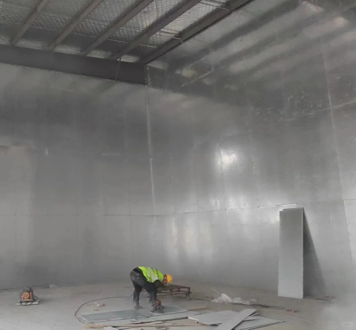 防爆墙施工现场