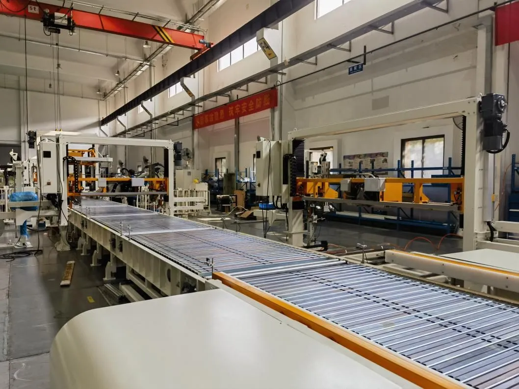 实点IO在光伏玻璃自动包装流水线上的应用