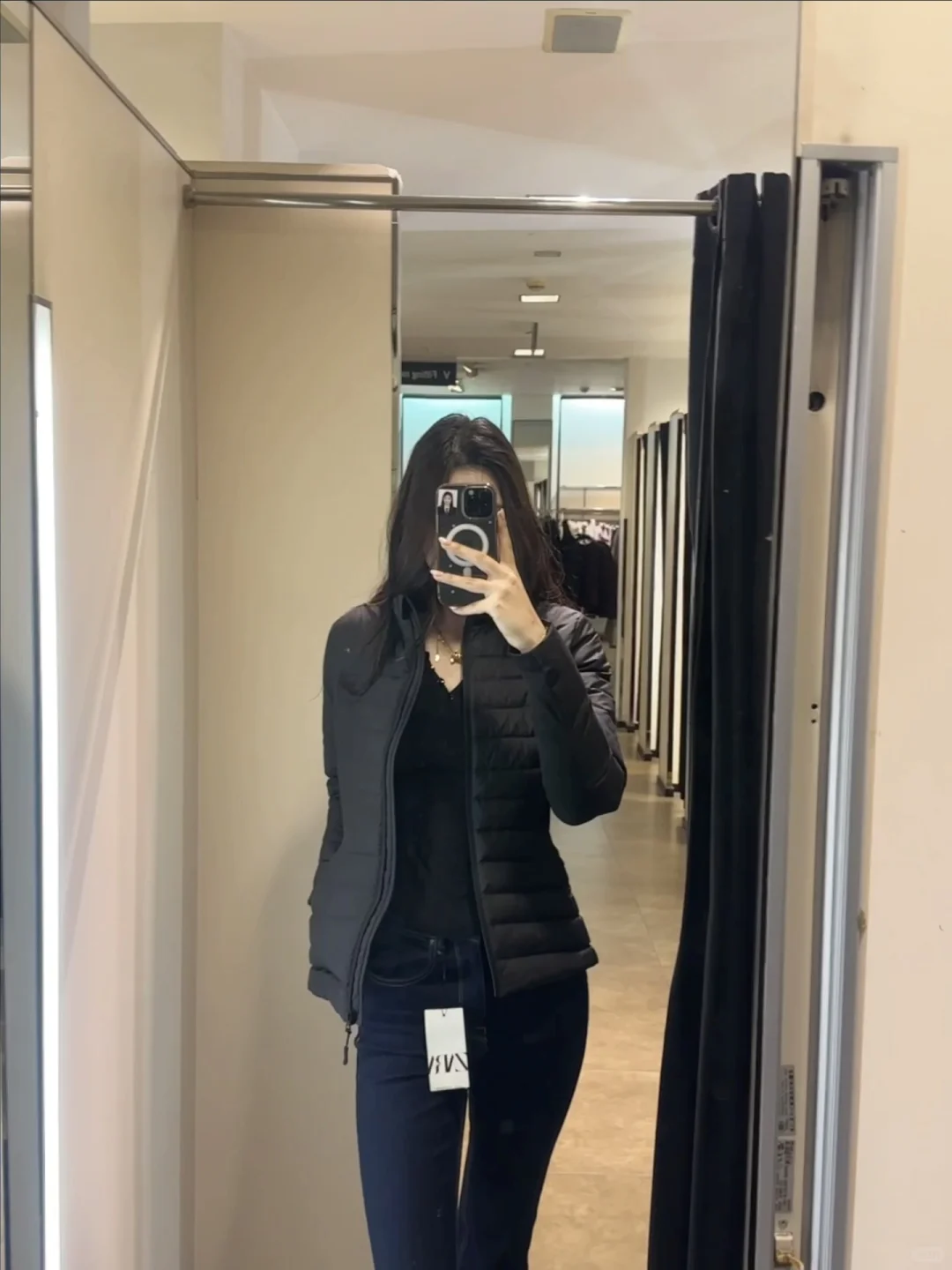 瘦了 连羽绒都要穿收腰的！