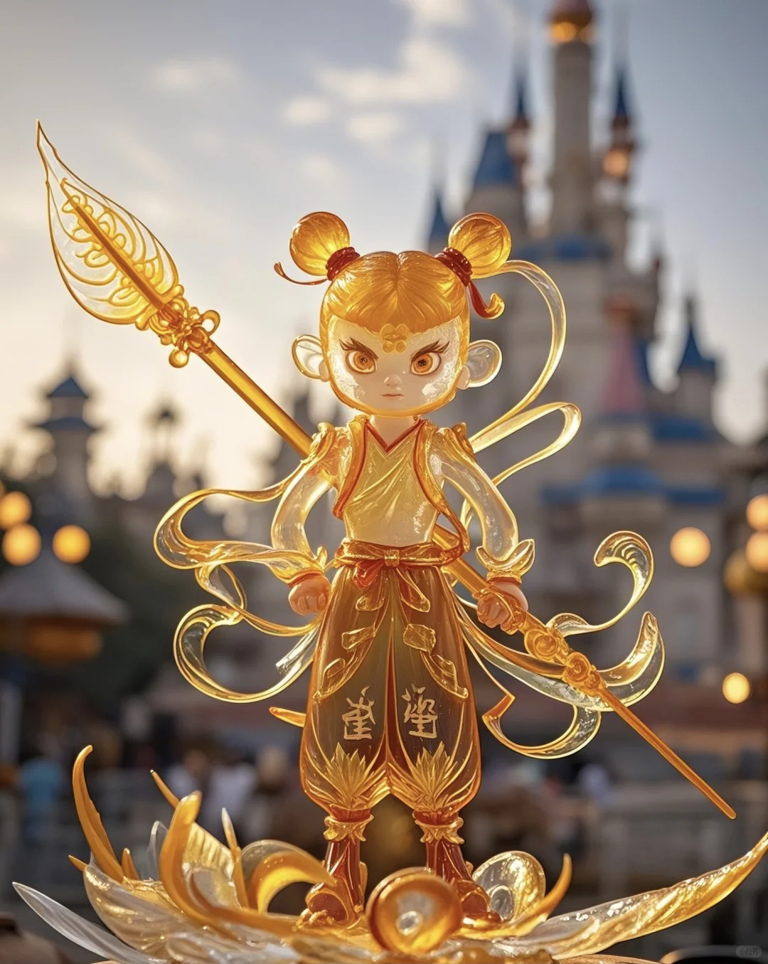 也算是吃上了，哪吒糖画?