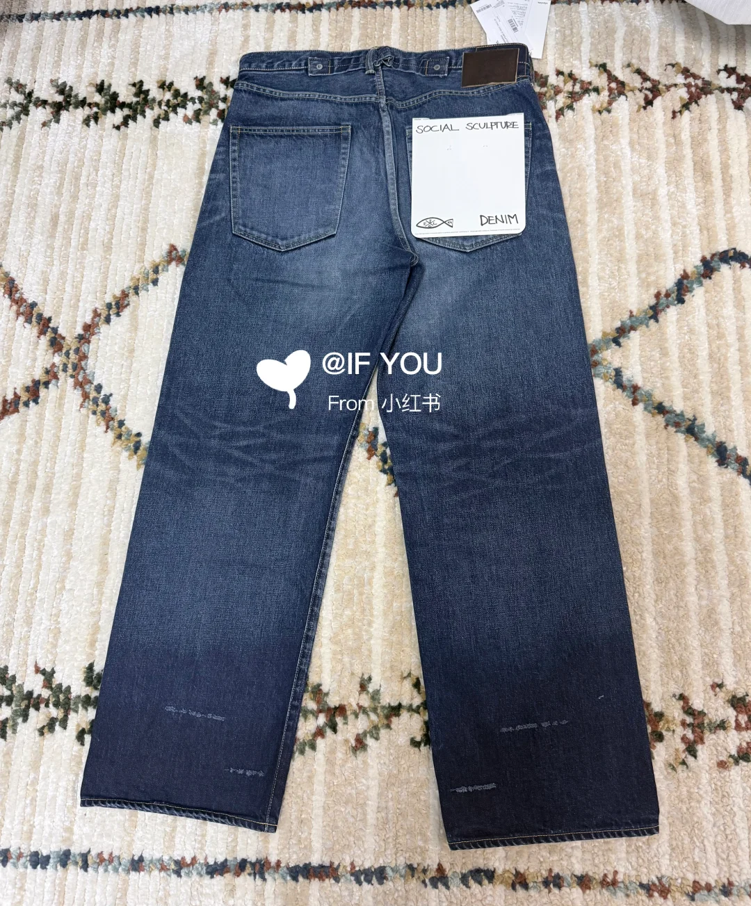 VISVIM泥染展会二番实物