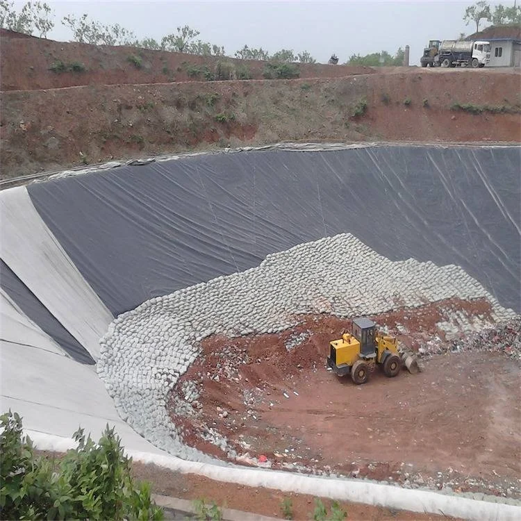 畜牧沼气池土工膜双道热熔焊接缝防渗效果